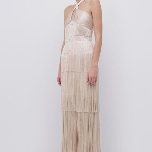 Simkhai Baldwin Draped Fringe Maxi Dress - Picture 13 of 13